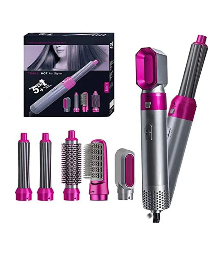 5-in-1 Ultra Powerful Multifunctional Hair Straightener and Curler